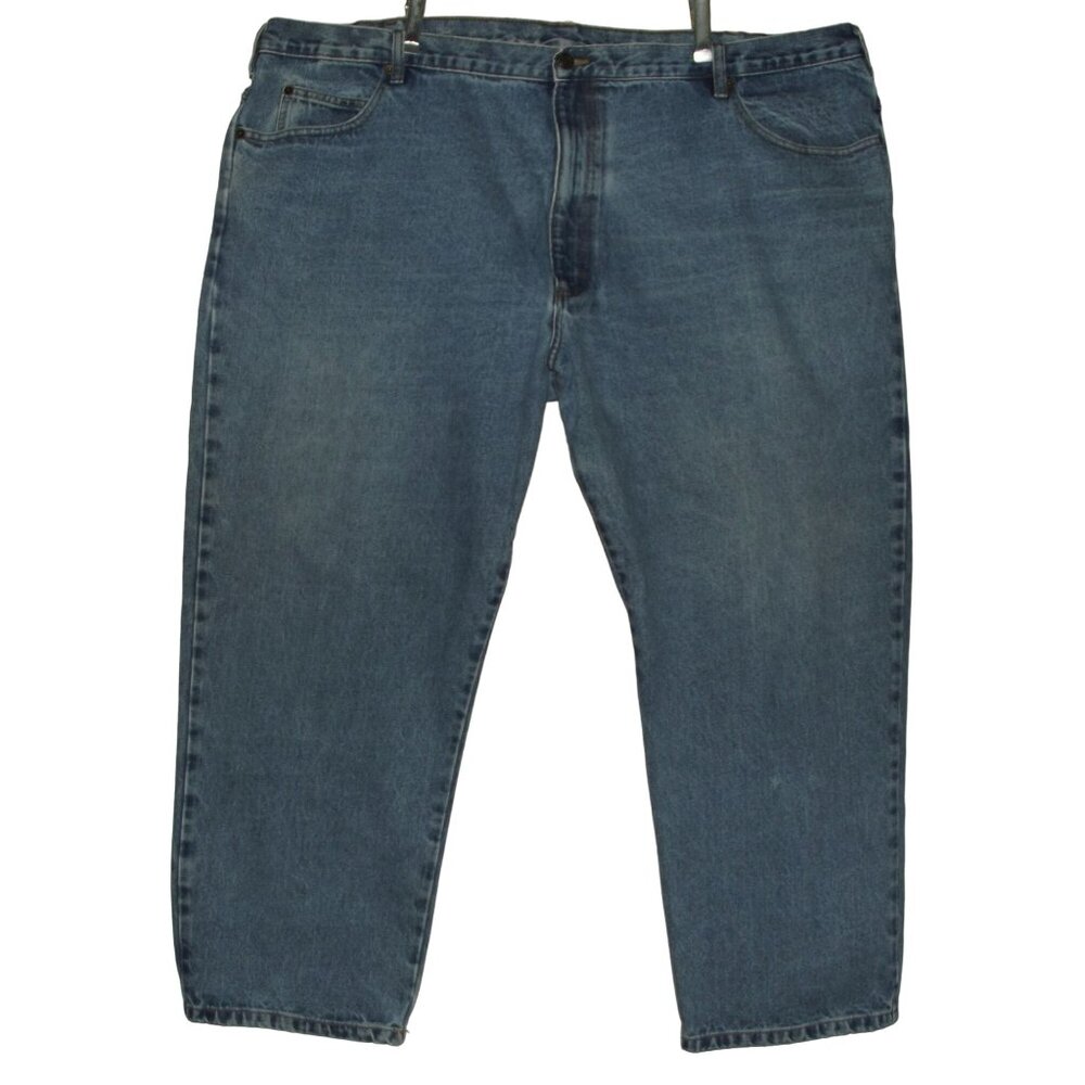 Guide Gear Jeans Mens 50 x 29" Straight Leg classic Medium Stonewash Blue